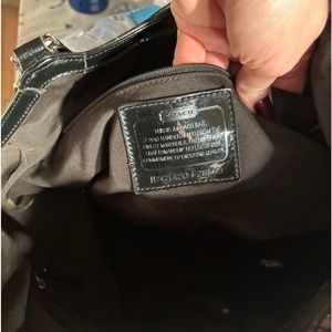 Authentic coach purse